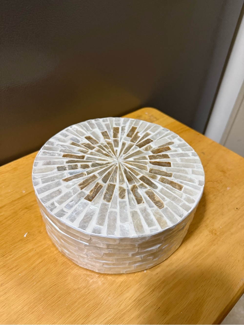 mother of pearl storage box
